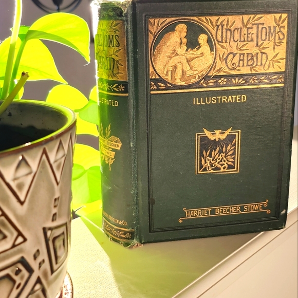 RARE FIND c.1891 Uncle Tom's Cabin - Harriet Beecher Stowe - Picture 1 of 7